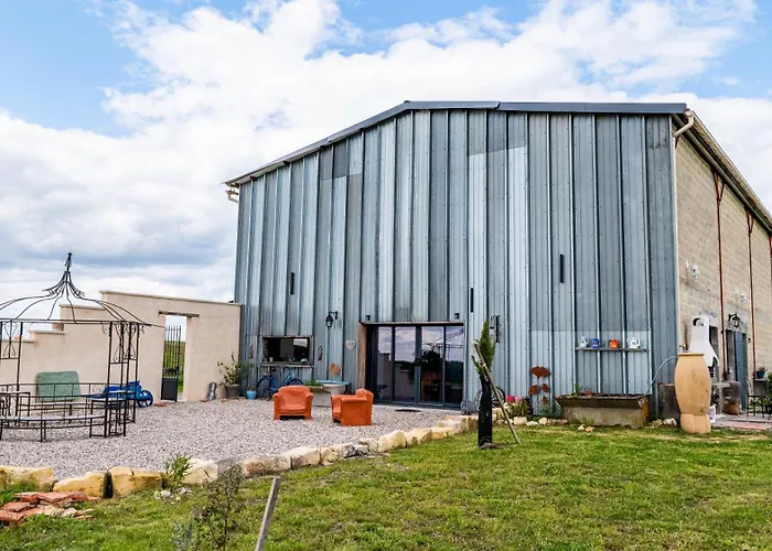 La Grange Des Anges Semesterbostad Blanc (Dordogne)